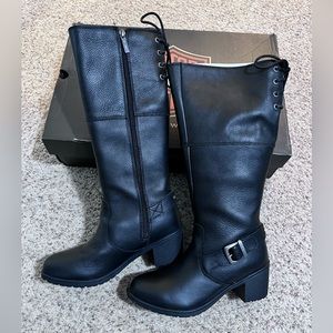 Harley Davidson Women’s Gilman Leather waterproof riding boots